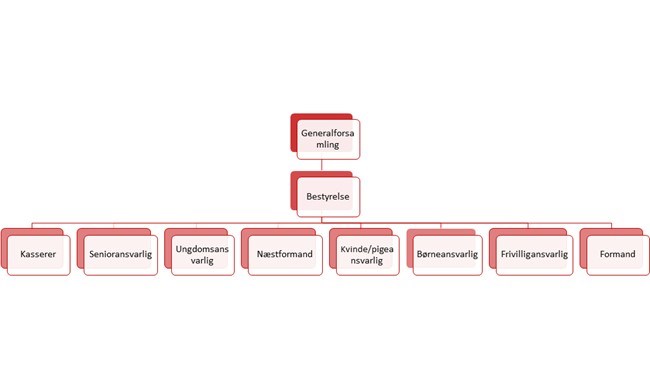 Organisationsdiagram 1 Organisationsdiagram 1